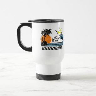 Better in Bahamas Faded Travel Mug