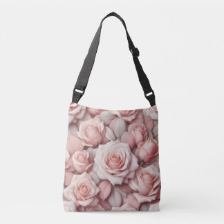 Better in Pink Roses Crossbody Bag