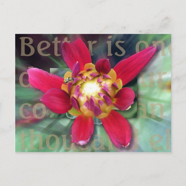 Better is One Day in Your Courts Postcard (Front)