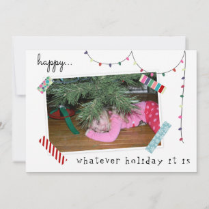 Better Late Than Never Belated Christmas Card