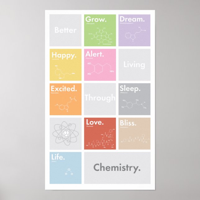 Better Living Through Chemistry Poster (Front)