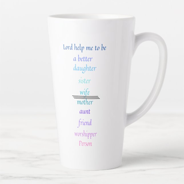 Better me latte mug (Right)