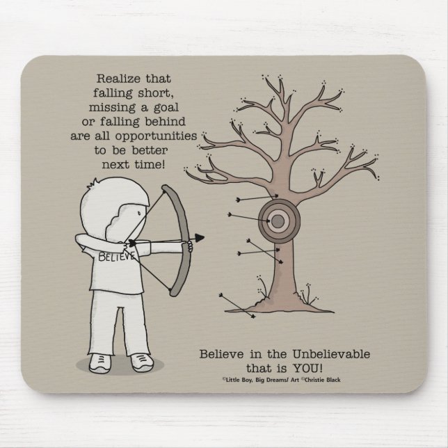 Better Next Time Mouse Mat (Front)