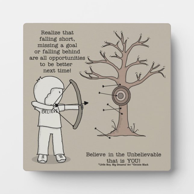 Better Next Time Plaque (Front)