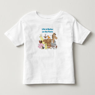 Better on the Farm - Toddler Shirt