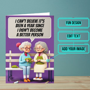 Better Person in the New Year Card