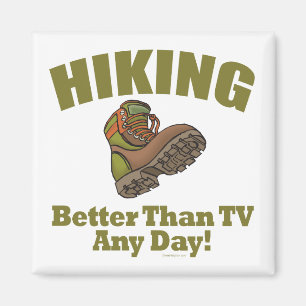 Better Than TV - Hiking Magnet