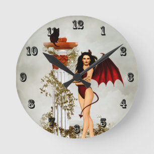 Better The Devil You Know Round Clock