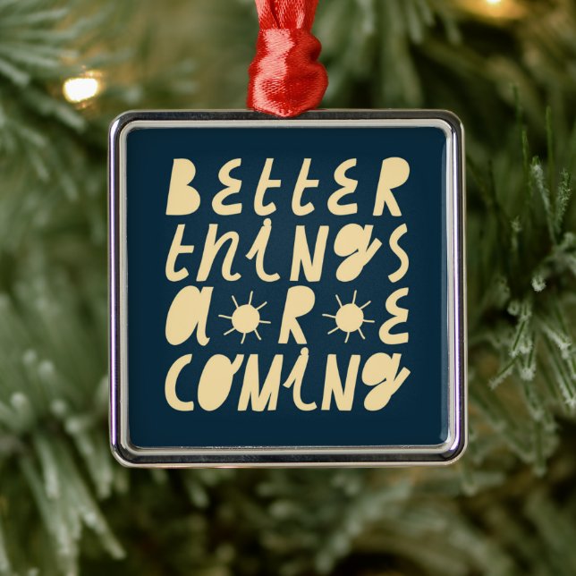 Better Things Are Coming Metal Tree Decoration (Tree)
