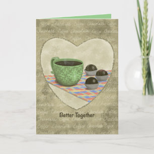 “Better Together” 5”x7” folded card, blank inside Thank You Card