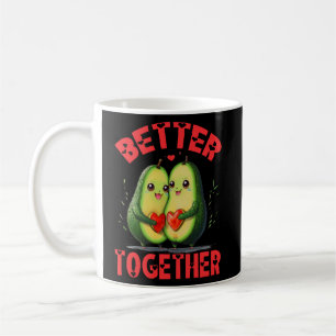 Better Together, Avocado Love Couple Coffee Mug