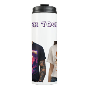 "Better Together" Baby Bodysuit Family Matching Thermal Tumbler