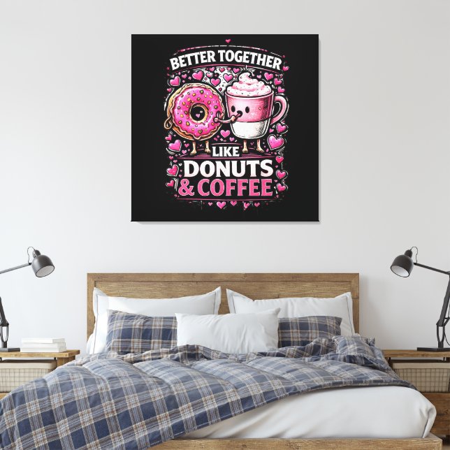 Better Together  Canvas Print (Insitu(Bedroom))