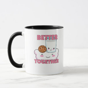 Better Together Chocolate Chip Cookie and Milk Pla Mug
