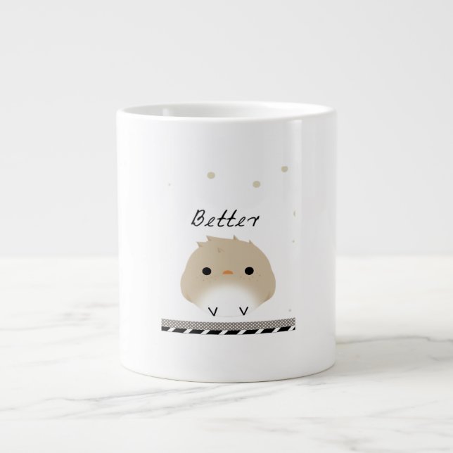 Better Together Clean Design  Large Coffee Mug (Front)