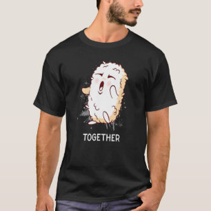 Better Together Design Matching Couple Sushi & Ric T-Shirt