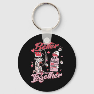 Better Together Er Ed Nurse Valentine Emergency De Key Ring