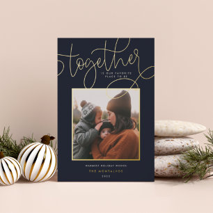 Better Together Foil Holiday Card