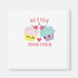 Better Together Love Heartfelt Design  Magnet