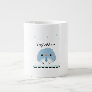 Better Together Minimal Design  Large Coffee Mug