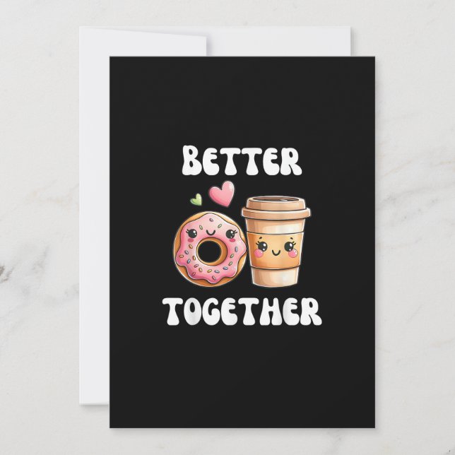 Better Together Valentines Day Men Women Classic S Holiday Card (Front)