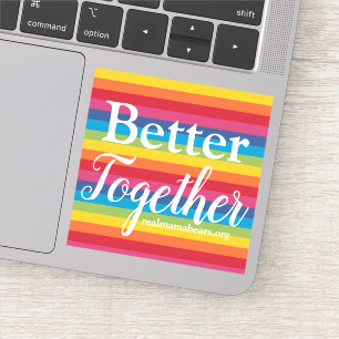Better Together Vinyl Sticker