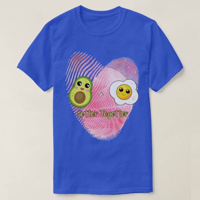 Better Togheder Cute Avocado Avocado Lover Shirt (Design Front)