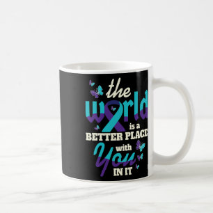 Better With You Suicide Awareness Mental Health Coffee Mug