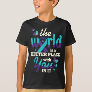 Better With You Suicide Awareness Mental Health T-Shirt