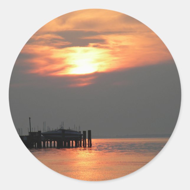 Betterton Beach Classic Round Sticker (Front)