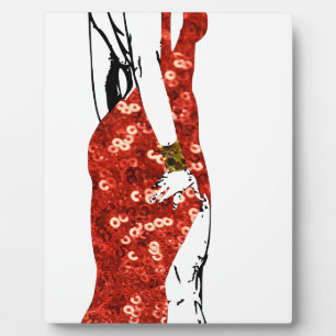 bettie pin up plaque