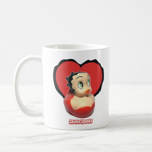 Betty Boop Coffee Mug - CelebriDucks  Rubber Ducks (Left)