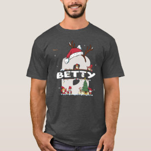 Betty Christmasw Betty Name for funny Xmas T-Shirt