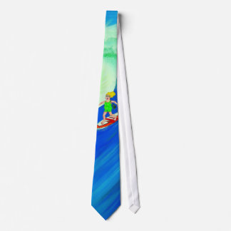 Betty Goes Surfing Tie