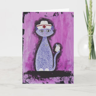 Betty, the Paisley Nurse Card