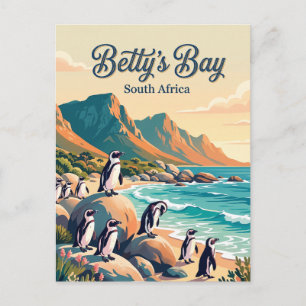 Betty's Bay South Africa Postcard