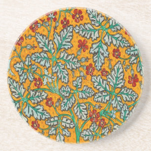 Betty's Yellow Flowers Coaster