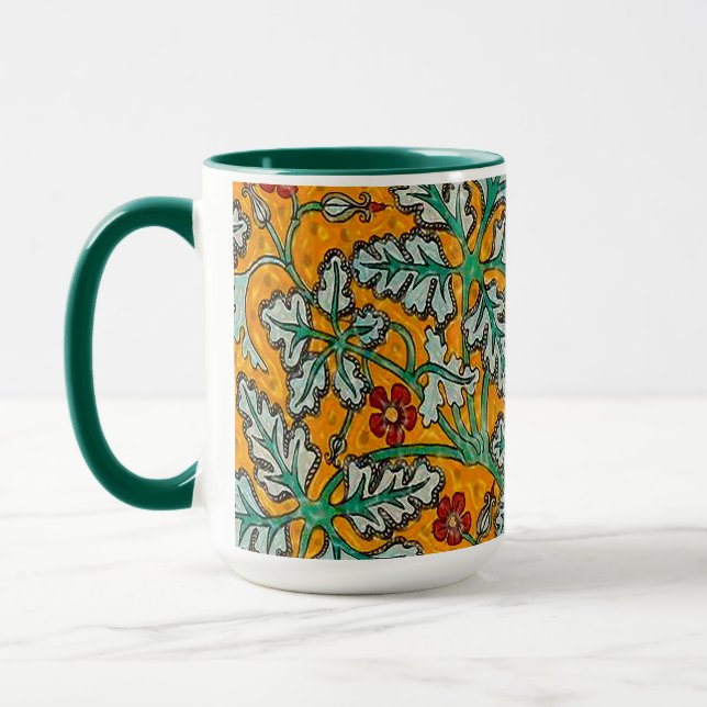 Betty's Yellow Flowers Mug (Left)
