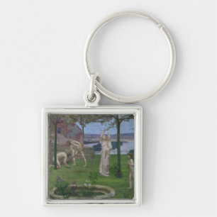 Between Art and Nature, 1890 Key Ring