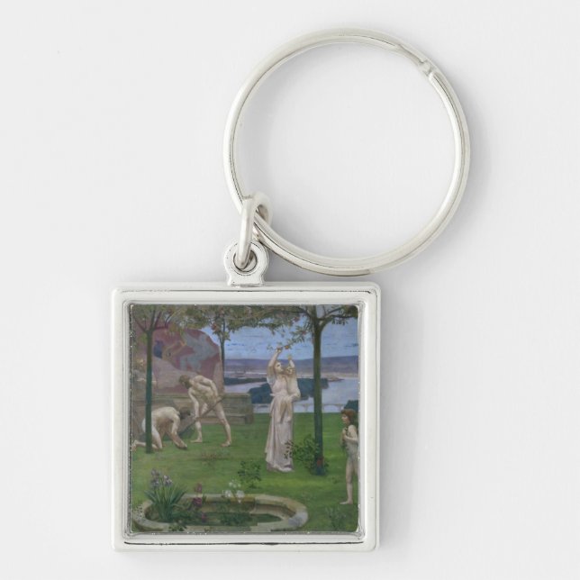 Between Art and Nature, 1890 Key Ring (Front)