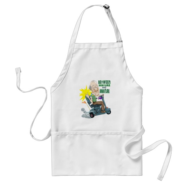 Between Mature and Imature Standard Apron (Front)