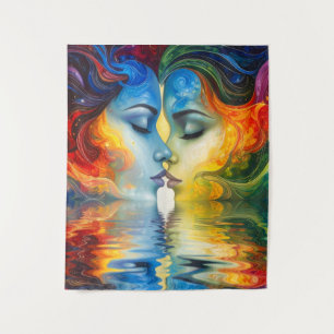 Between Mirror and Memory Tapestry