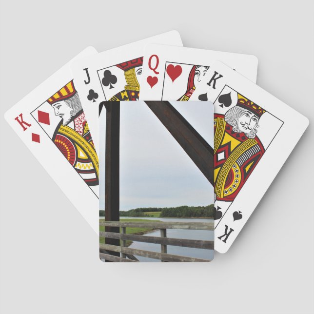 Between the Bars of Rust Playing Cards (Back)