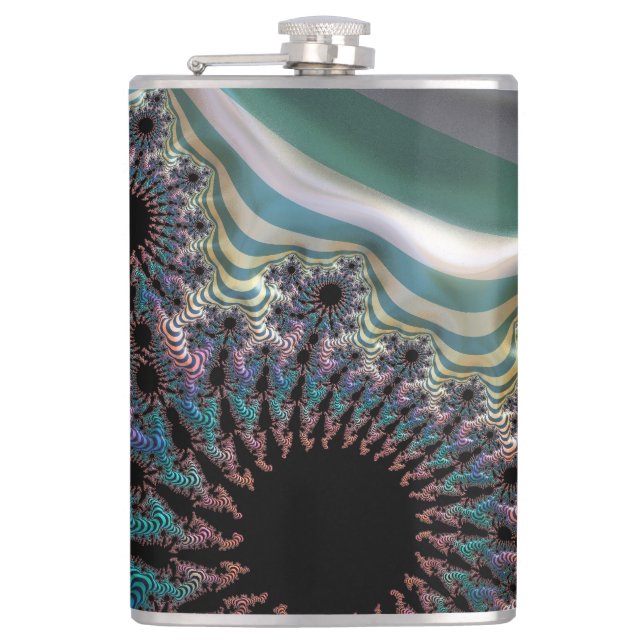 Between the Folds Flask (Front)