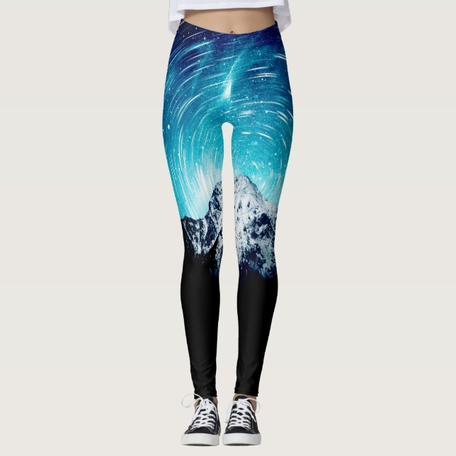 Between the galaxy and the mountain leggings (Front)