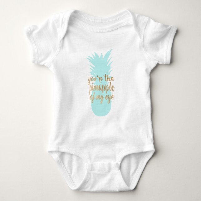 Between the Red I Baby Bodysuit (Front)
