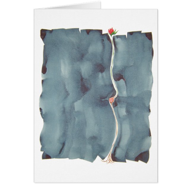 Between the Rock and the Hard Place Card (Front)