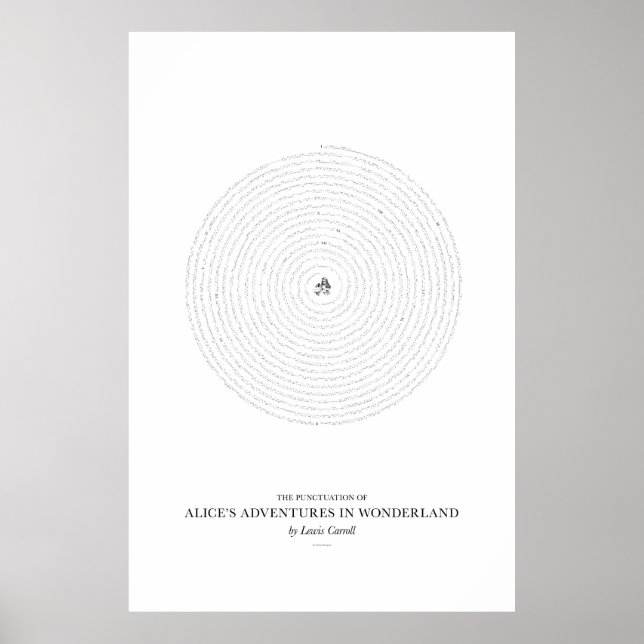 Between the Words: Alices Adventures in Wonderland Poster (Front)