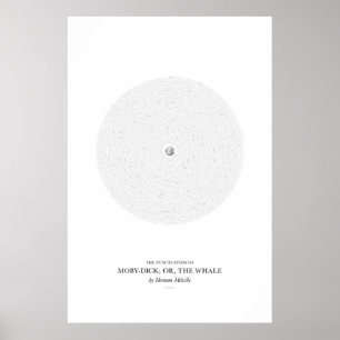 Between the Words: Moby-Dick; or, The Whale Poster
