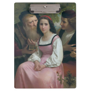 Between Wealth and Love (by Bouguereau) Clipboard